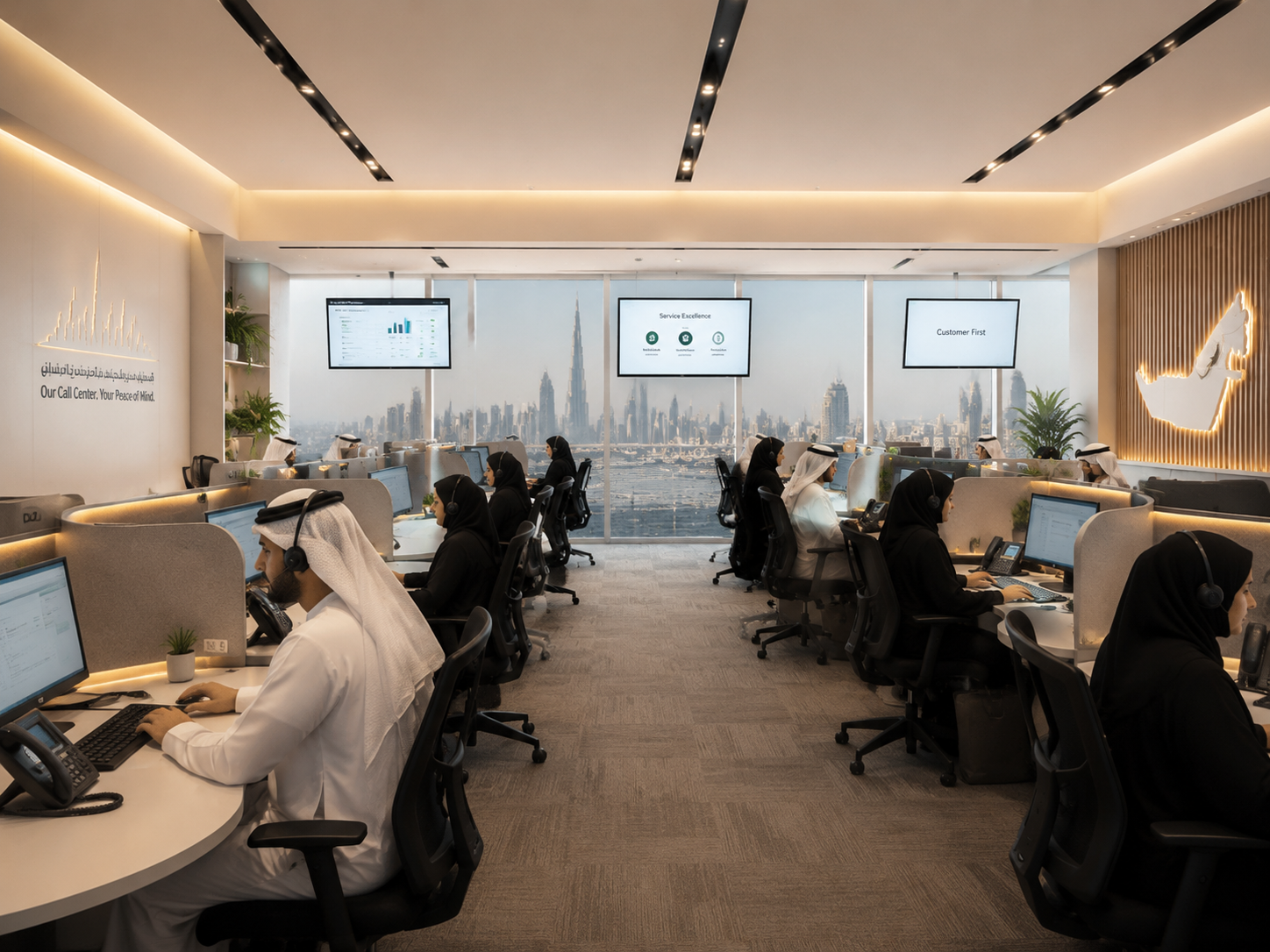 AI call center UAE deployment guide